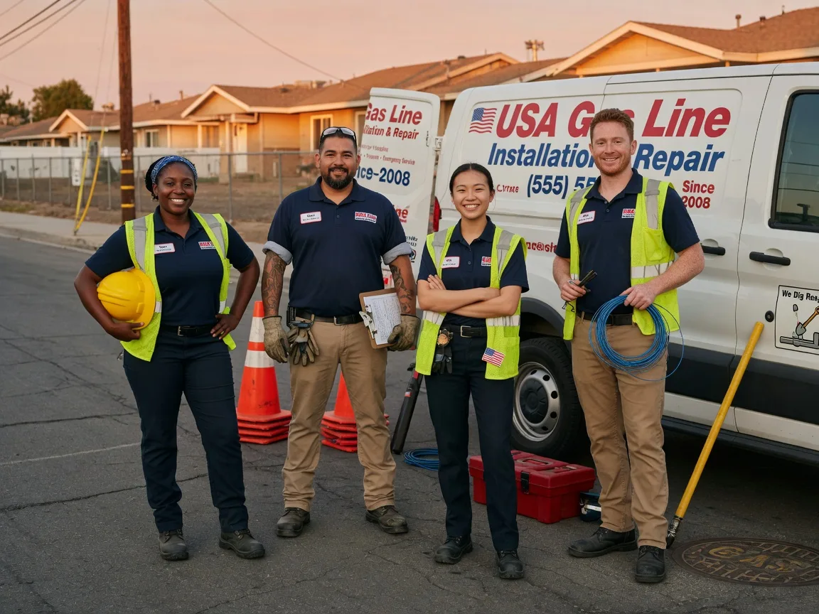 Gas Line Installation company in Meeker, OK